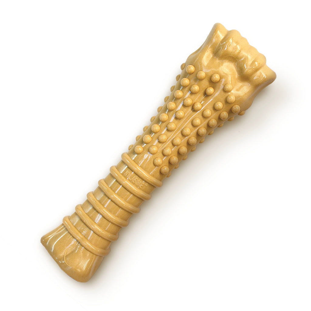 Nylabone Power Chew Textured Knuckle Bone Chew Toy Peanut Butter X-Large (1 Count)