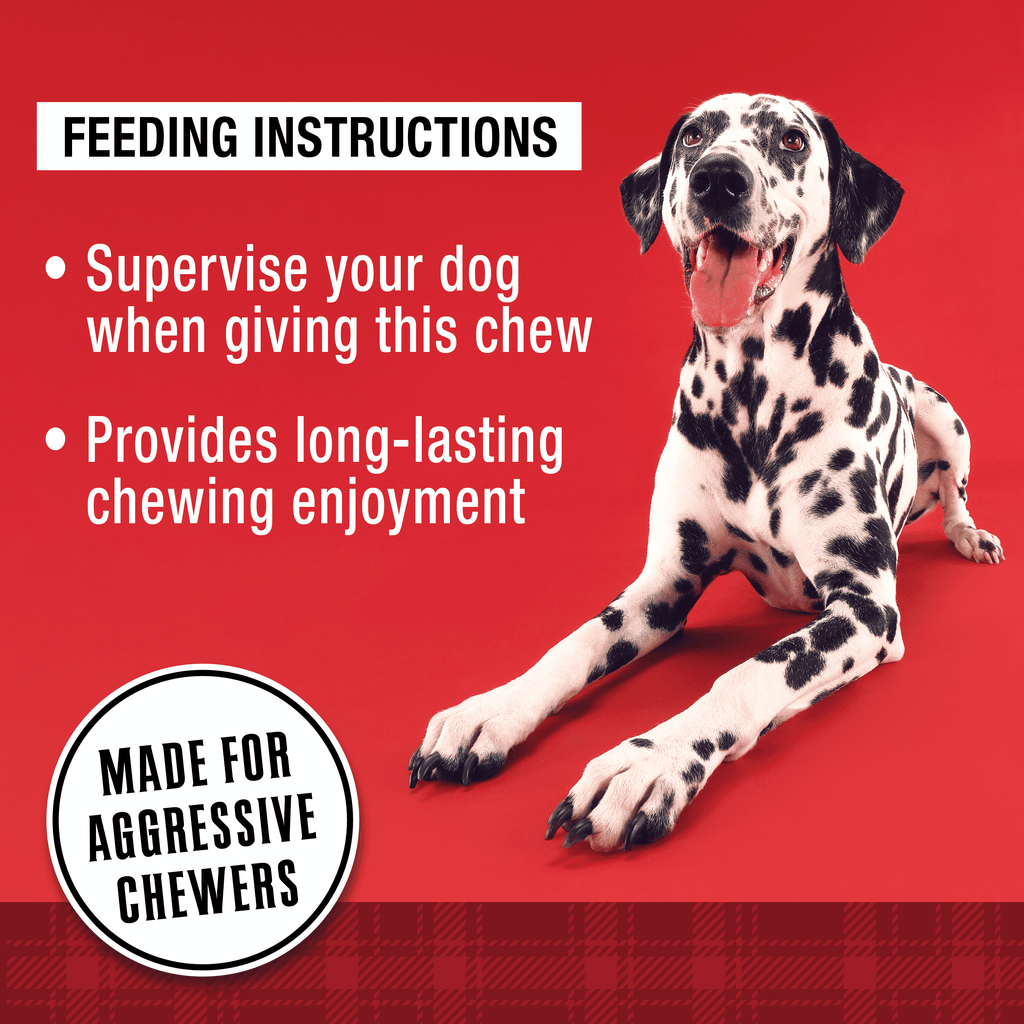 Ol' Roy 3" Filled Bones, Bacon & Cheese Flavor and Peanut Butter Flavor, 10.6 oz, 2 Pack