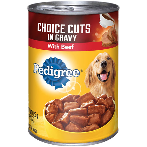 12 PACKS : Pedigree 12 Piece Cut Beef Pet Treat, 22 oz
