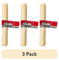 (3 pack) Ol' Roy Rawhide 9" Retriever Beef hide Chew for Dogs, Dry, 2.7 oz