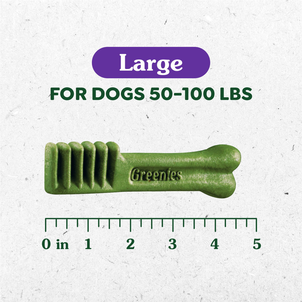 Greenies Large Natural Dental Care Dog Treats, 36 Oz Variety Pack, 3 Packs Of 12 Oz Treats