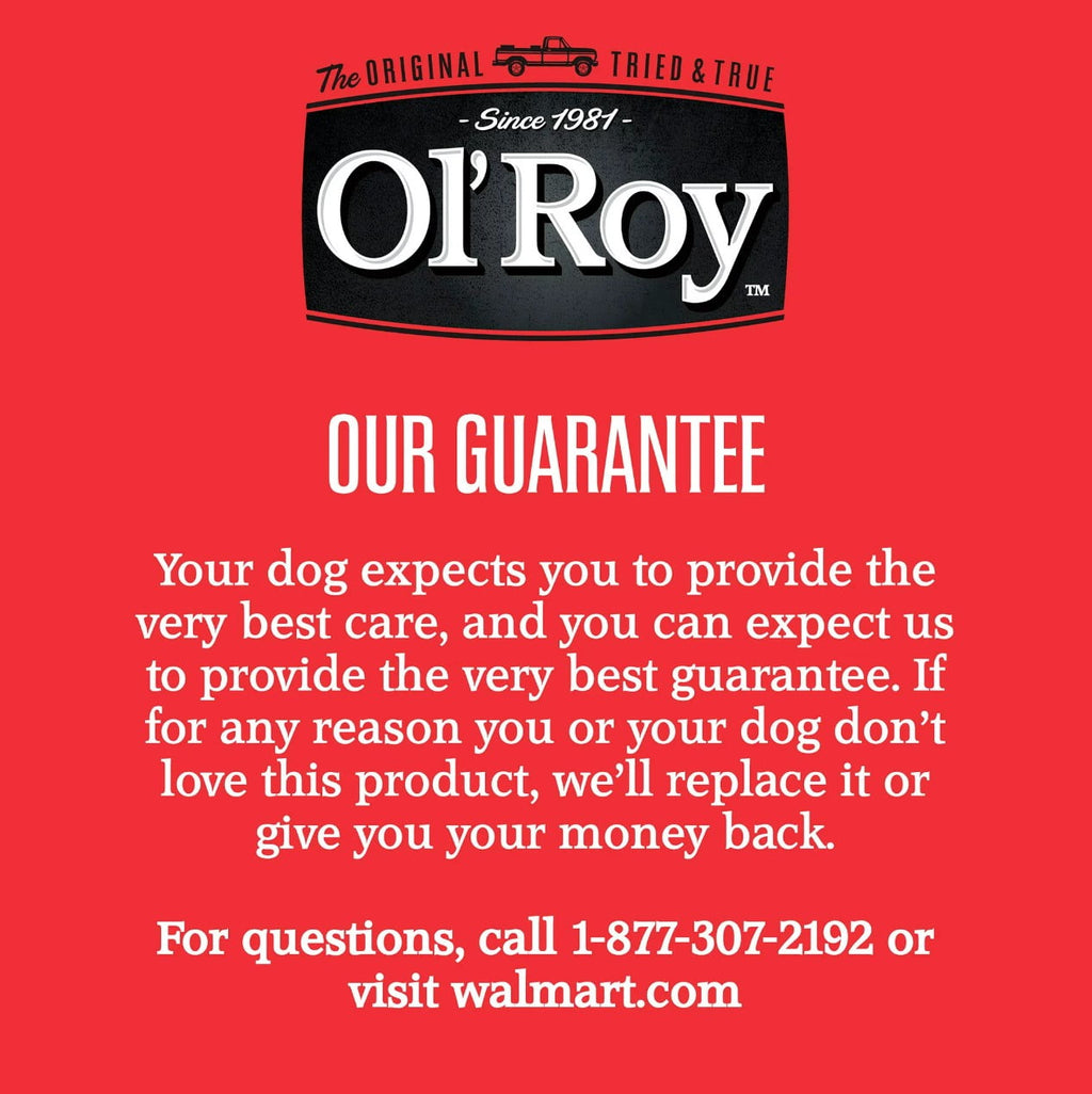 Ol' Roy Peanut Butter Buddies, Chews for Small to Medium Dogs, 12 Count, 11 oz