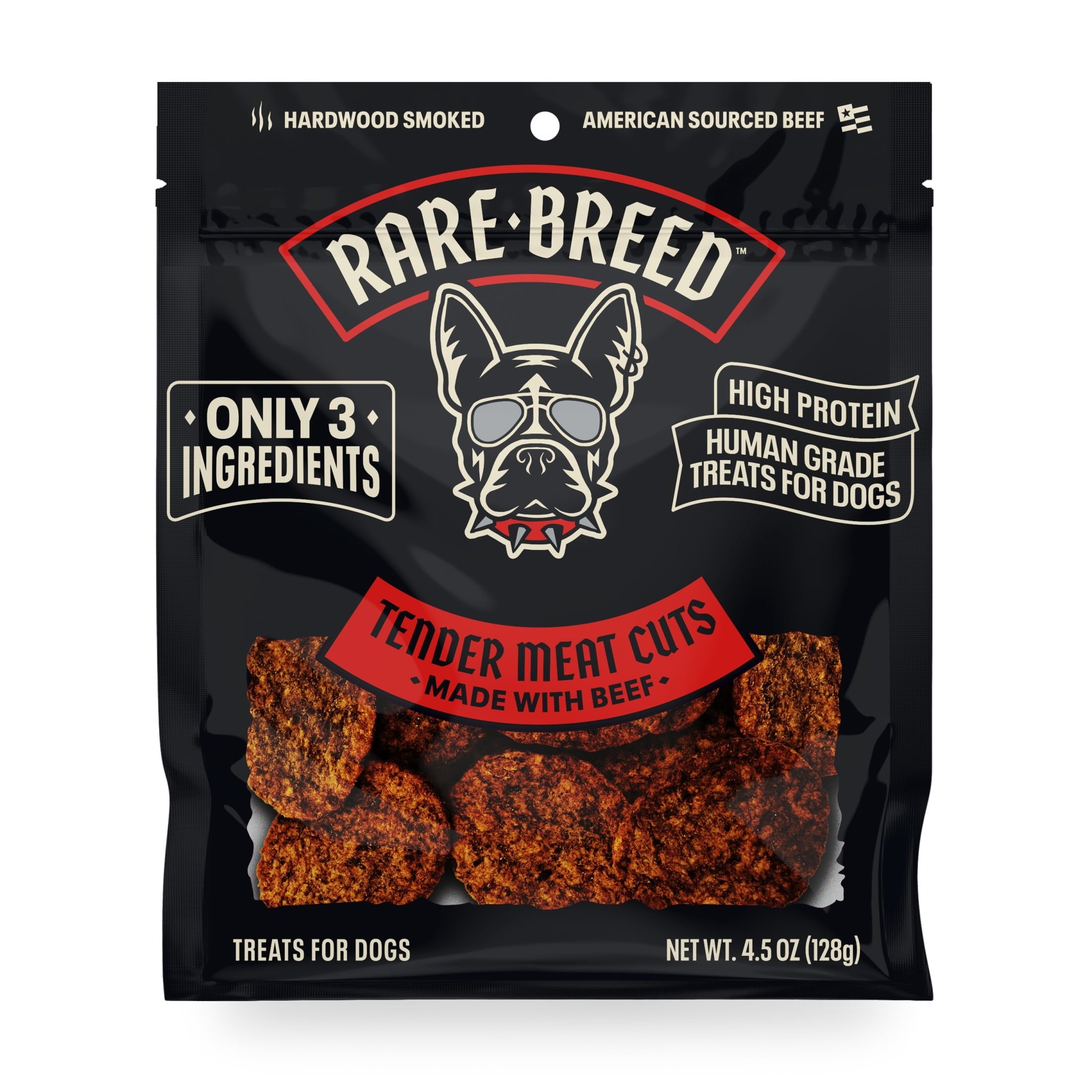 Rare Breed Tender Meat Cuts, Made With Beef, 4.5 ounce