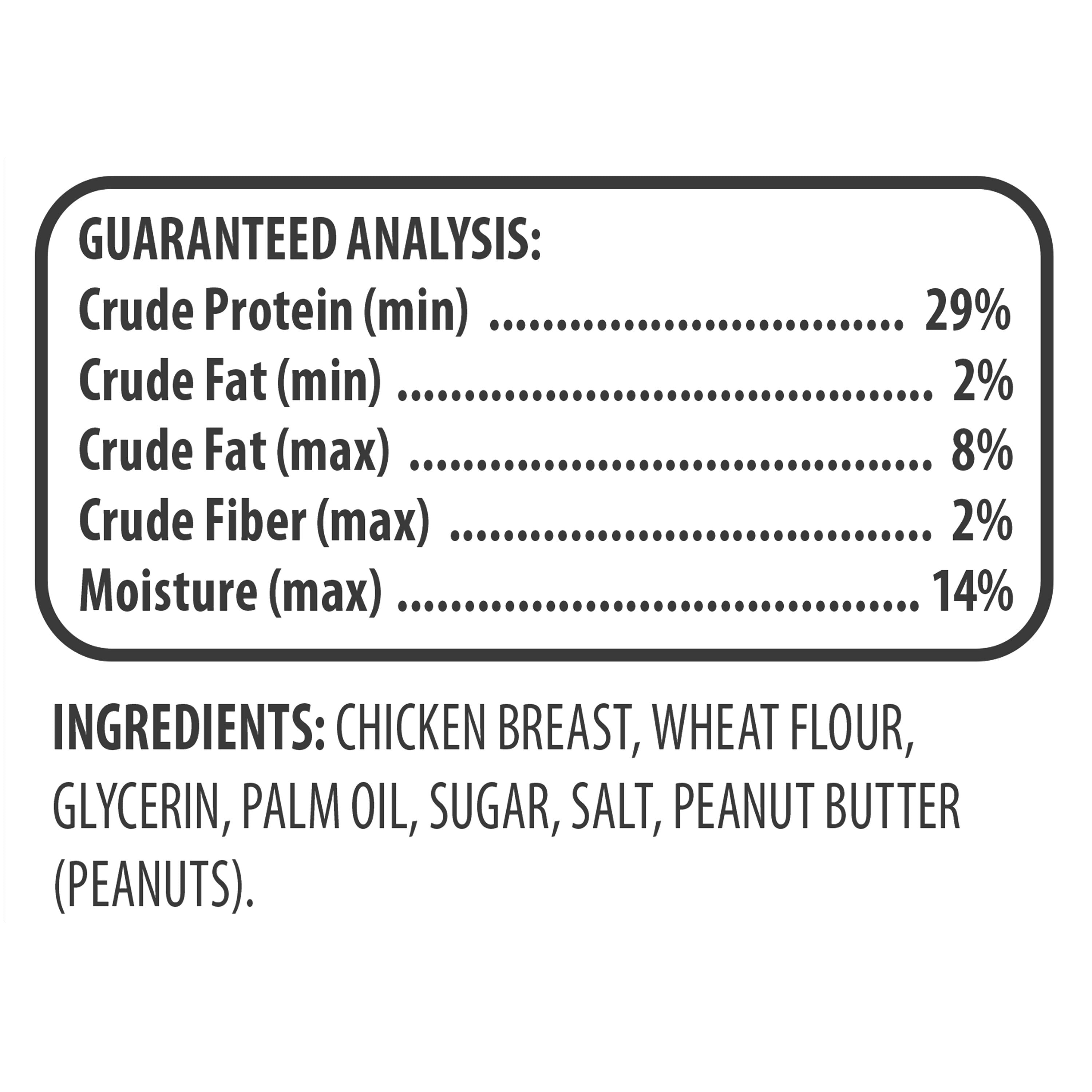 Golden Rewards Peanut Butter Flavor Biscuit Wrapped with Chicken Dry Biscuit Treats for Dogs, 32 oz