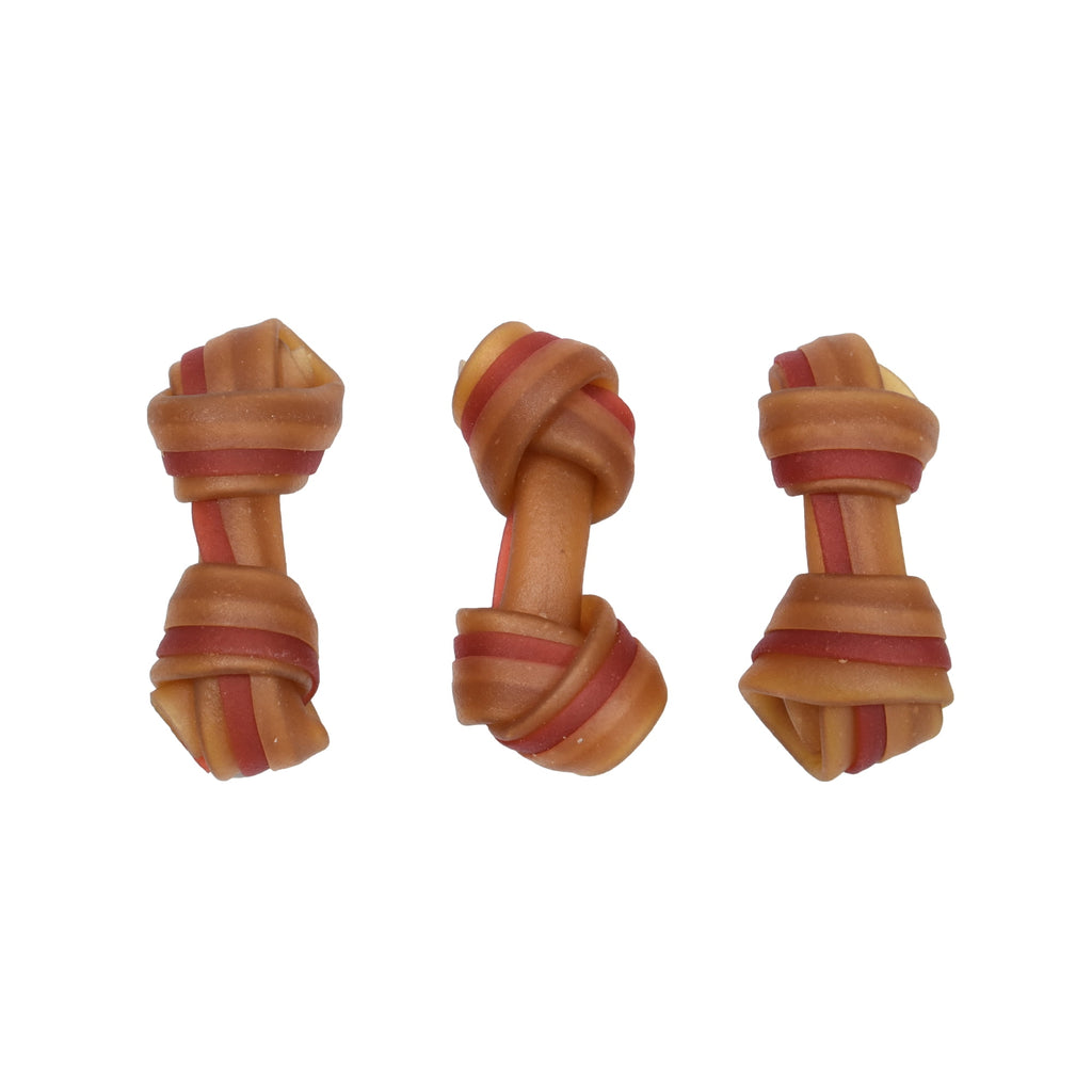 Ol' Roy 2.5" Rawhide Free Mini Knotted Peanut Butter Flavored Bones, Chews for Dogs, 14 oz, 25 Count