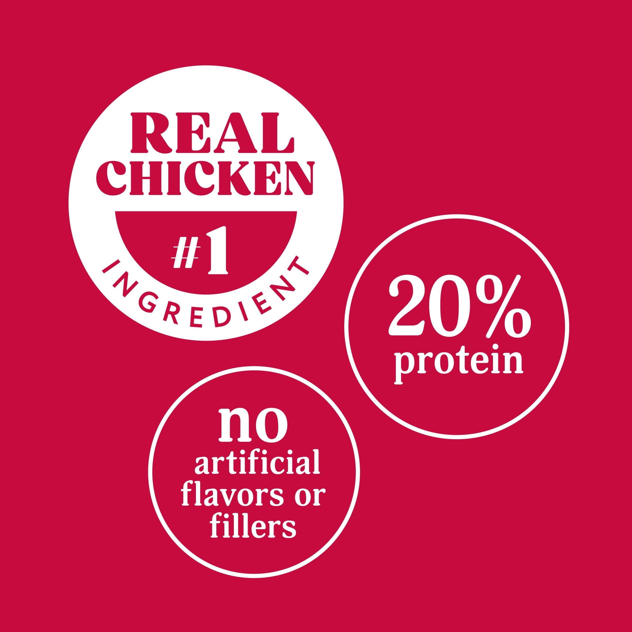 Milo’s Kitchen Chicken & Apple Sausage Slices Dog Treats, 18 oz Bag