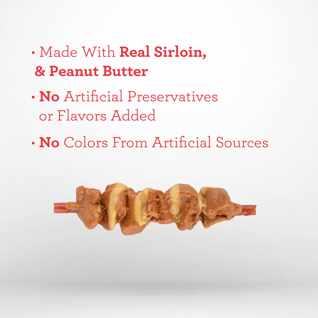 DreamBone Double Protein Chews with Real Chicken and Sirloin, Rawhide-Free Chews for Dogs, 10 Count