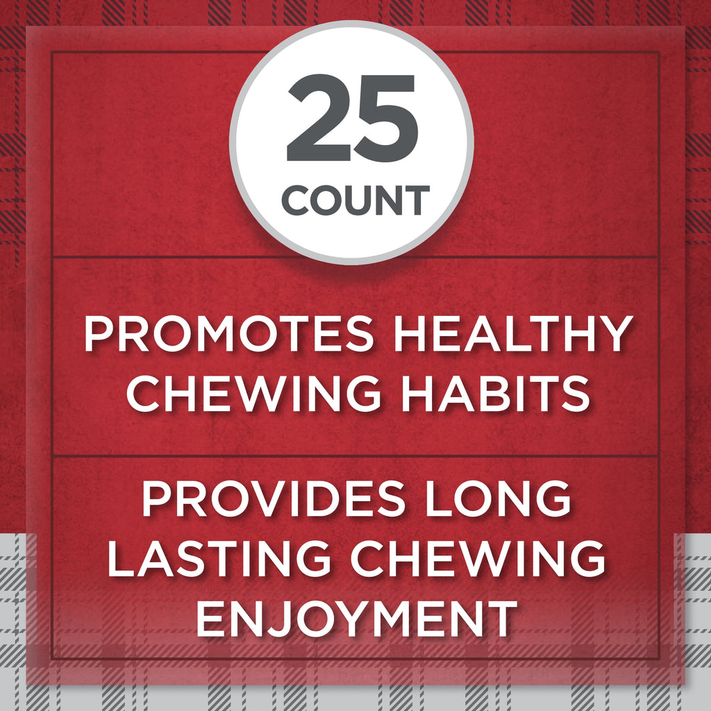 Ol' Roy Rawhide 9" Large Knotted Bones Artificial Chicken Flavored Chews for Dogs, Dry, 16.02 oz, 3 Count