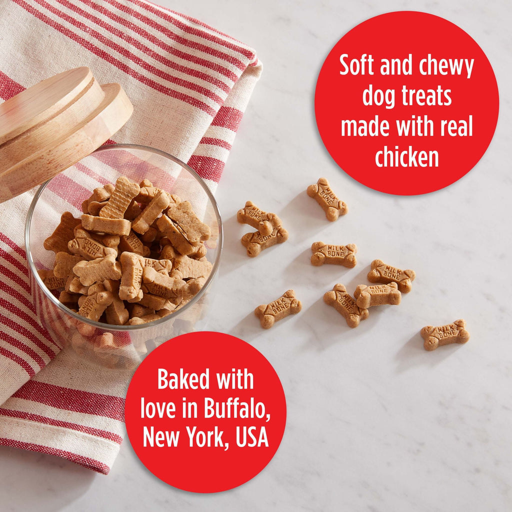 Milk Bone Soft & Chewy Mini’s Dog Treats Made With Real Chicken, 4.5 oz