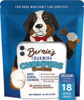 Bernie's Charming Chompers - Daily Dental Chews for Dogs 26-50 Lbs. - 18 Count - Cleans Teeth, Freshens Breath, + Boosts Oral-Gut Microbiome. Easy to Digest, Supports Healthy Digestion Naturally