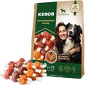 Beloved Pets Dog Treats Rawhide-Free Kabobs with Duck & Chicken Human Grade Meat 11 oz - All Natural Pet Dried Snacks & Grain Free Long Lasting Chews for Large & Small Dogs - Supports Healthy Teeth