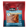 Ol' Roy 2.5" Rawhide Free Mini Knotted Peanut Butter Flavored Bones, Chews for Dogs, 14 oz, 25 Count