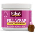 Riley's Pill Wrap for Dogs - Delicious Cheese & Bacon Flavored Pill Paste /Wrap Pills, Capsules, Tablets in a Pocket or Pouch to Mask The Taste & Make Pill Time Easy - 4.2 oz