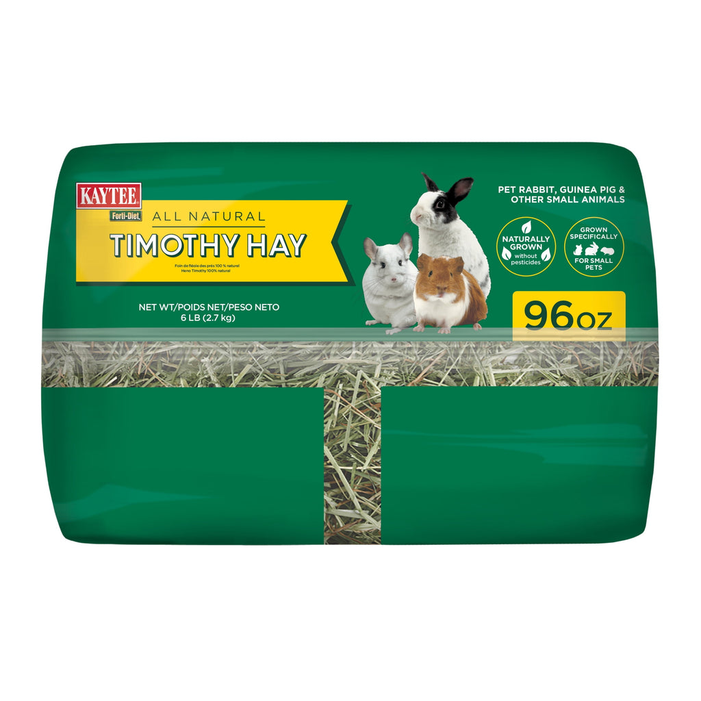 Kaytee Forti-Diet All Natural Timothy Hay , 96 ounce