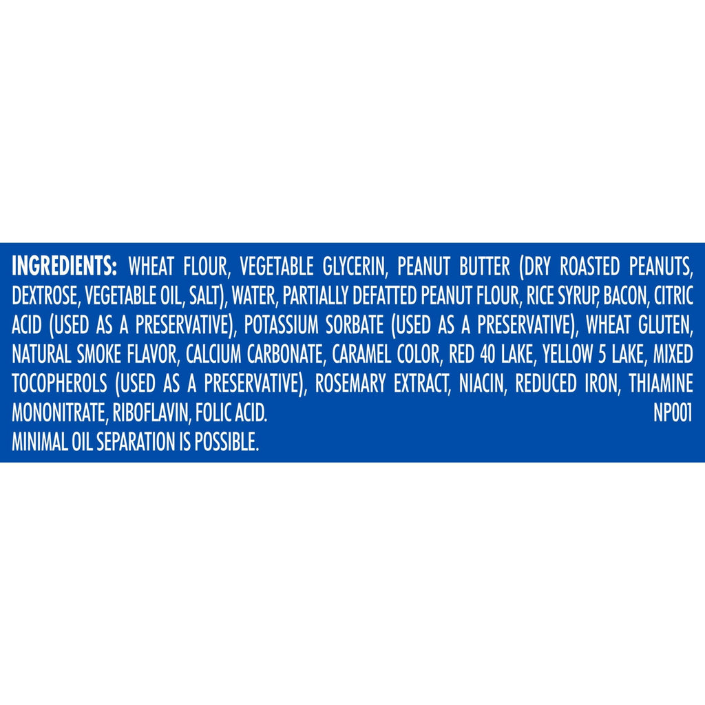 Milk Bone Peanut Buttery Bites Soft Dog Treats With Real Peanut Butter & Bacon, 11.8 oz Bag