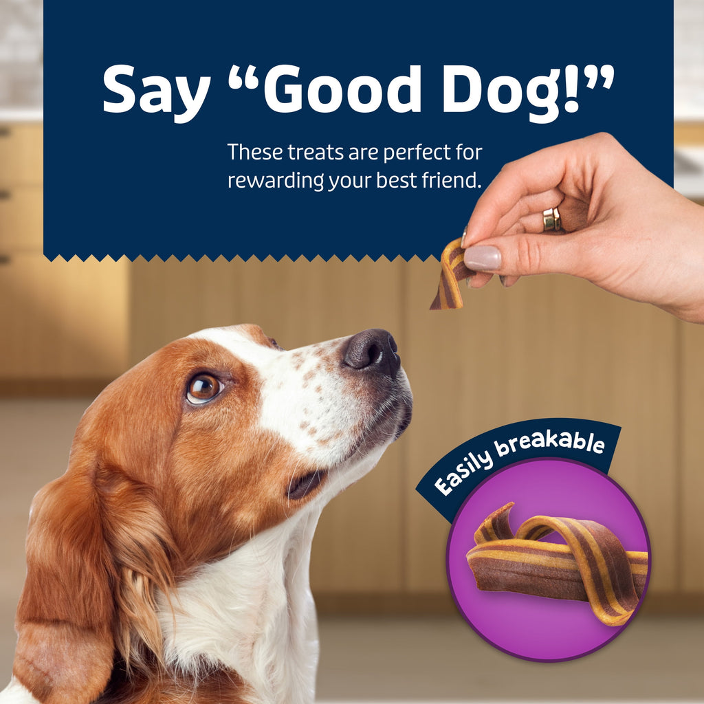 Blue Buffalo Sizzlers Bacon-Style Dog Treats with Real Pork, Original Flavor, 6-oz.