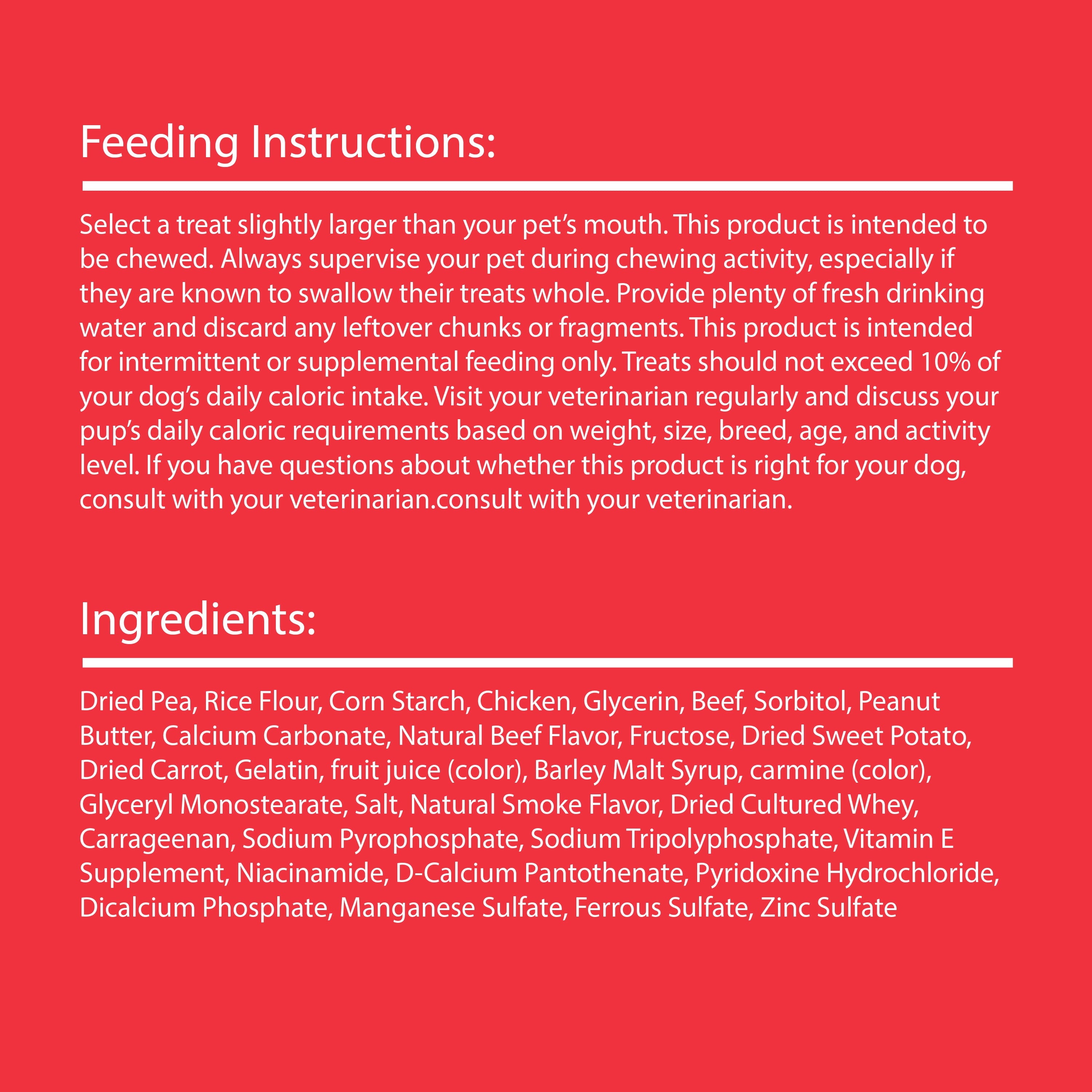 DreamBone Double Protein Chews with Real Chicken and Sirloin, Rawhide-Free Chews for Dogs, 10 Count