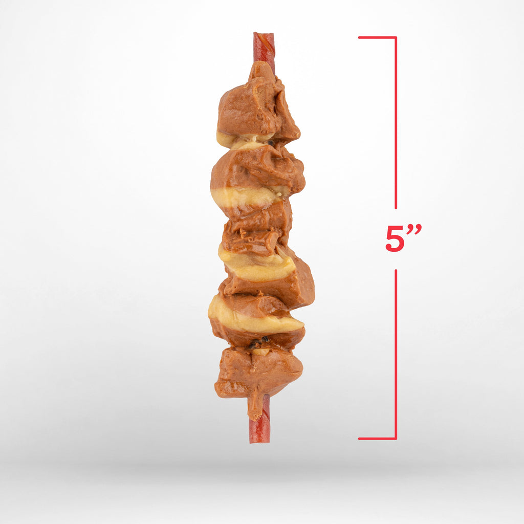 DreamBone Double Protein Chews with Real Chicken and Sirloin, Rawhide-Free Chews for Dogs, 10 Count