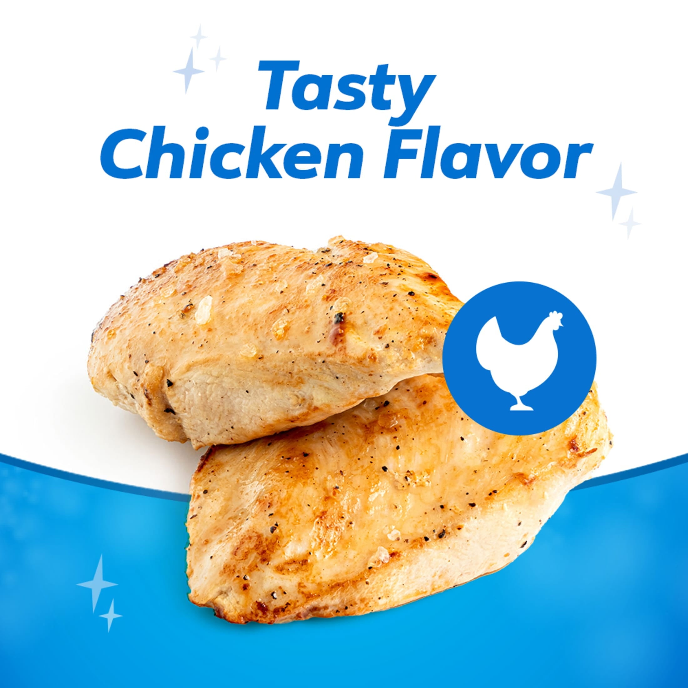 Purina DentaLife Daily Oral Care Mini & Toy Dog Treats with Chicken Chews, 6.8 oz Pouches, 24 Count (4 Pack)