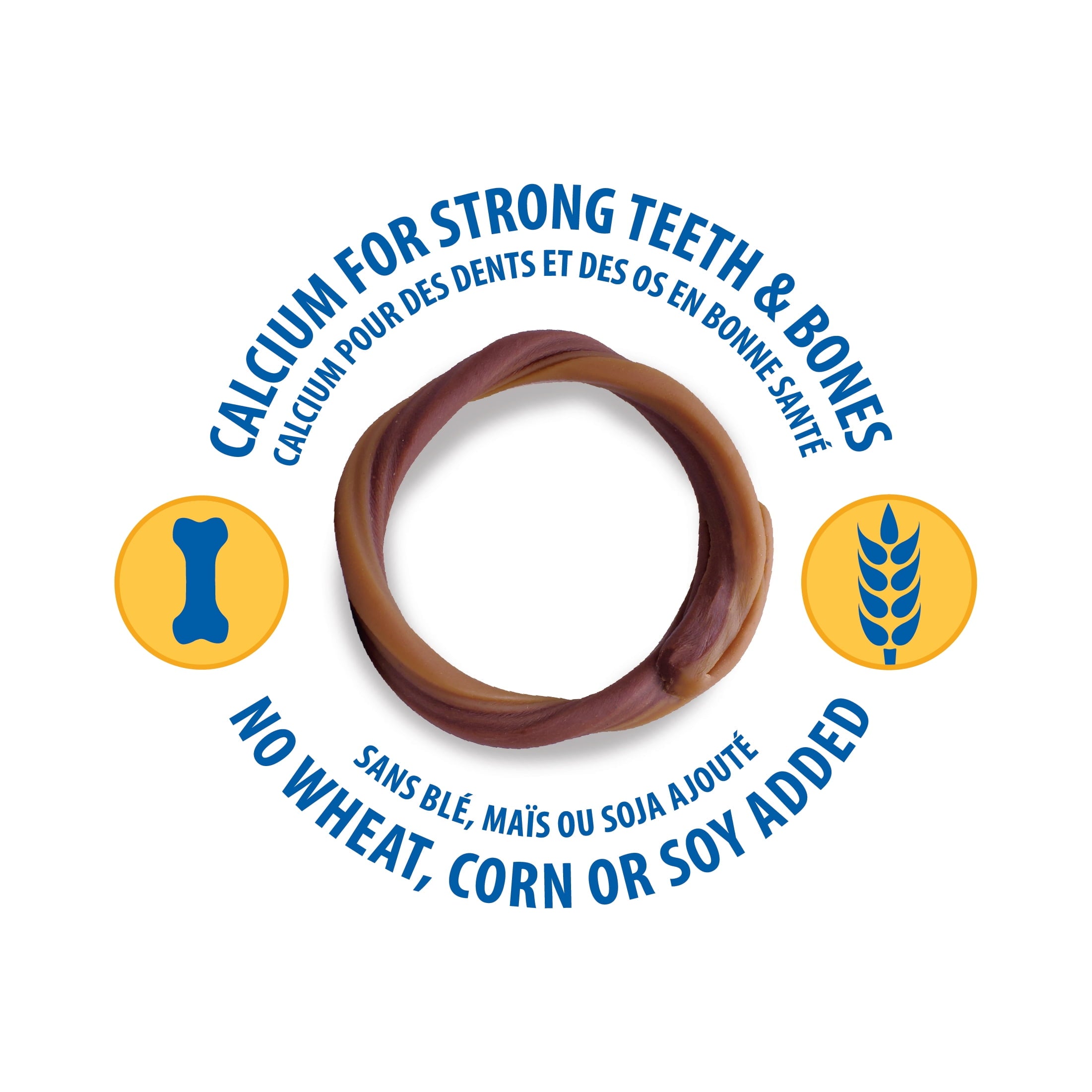 N-Bone Puppy Teething Rings Puppy Chicken Flavor Treat for Puppies 6 Each