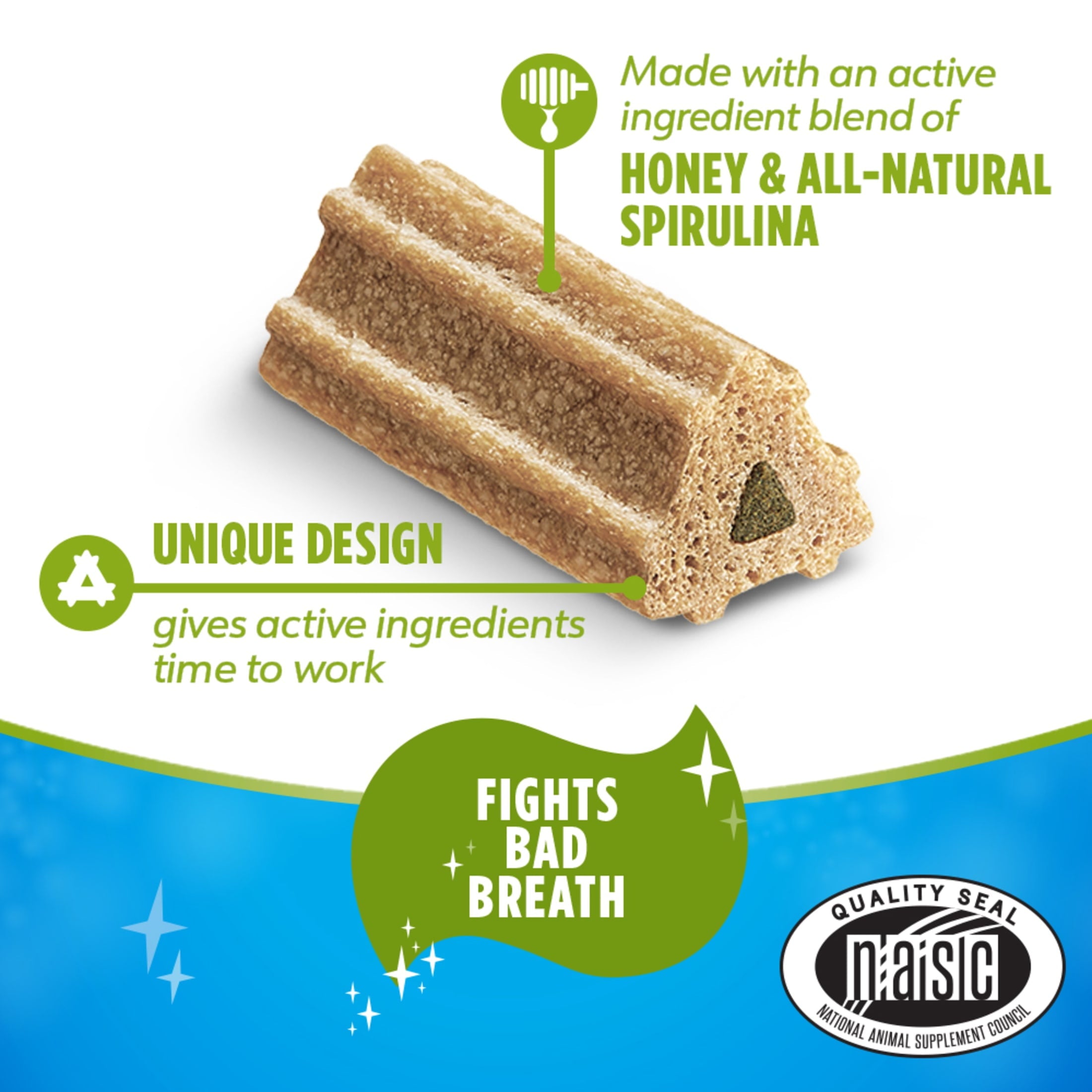 (4 pack) Purina DentaLife ActivFresh Mini Dog Treats Dental Chews with Chicken, 6.1 oz Pouch (4 Count)