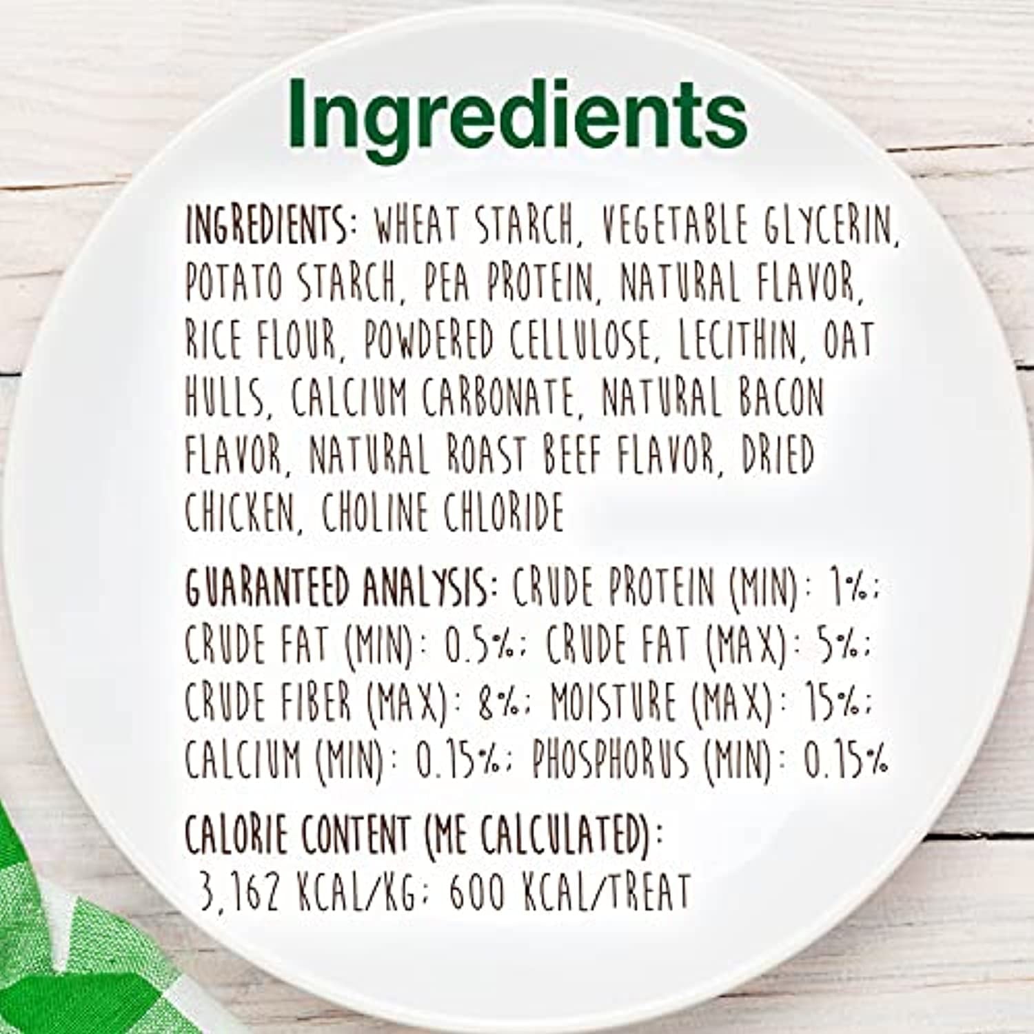 Nylabone Healthy Edibles Natural Bacon Flavored Dog Treats, Twin Pack, Souper